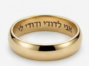 חריטה על טבעת נישואין