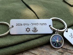 חריטה על מחזיק מפתחות – תמונה 3